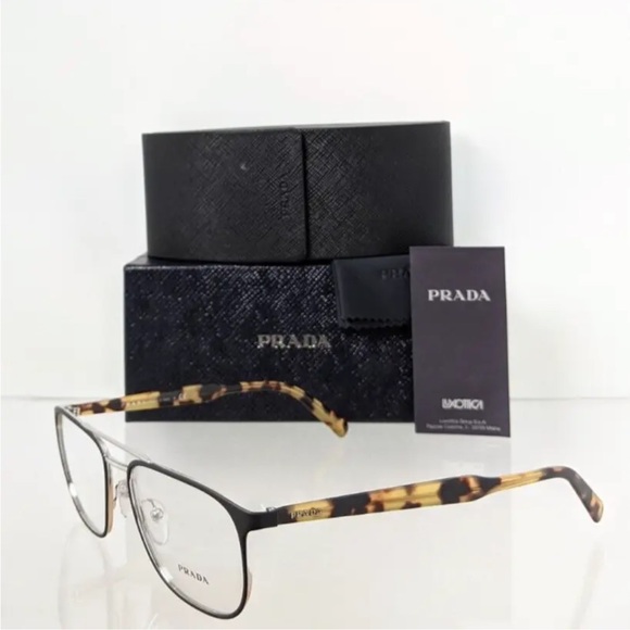 Brand New Authentic Prada Eyeglasses VPR 54X VH8 - 1O1 54mm Frame 54X - Picture 4 of 6